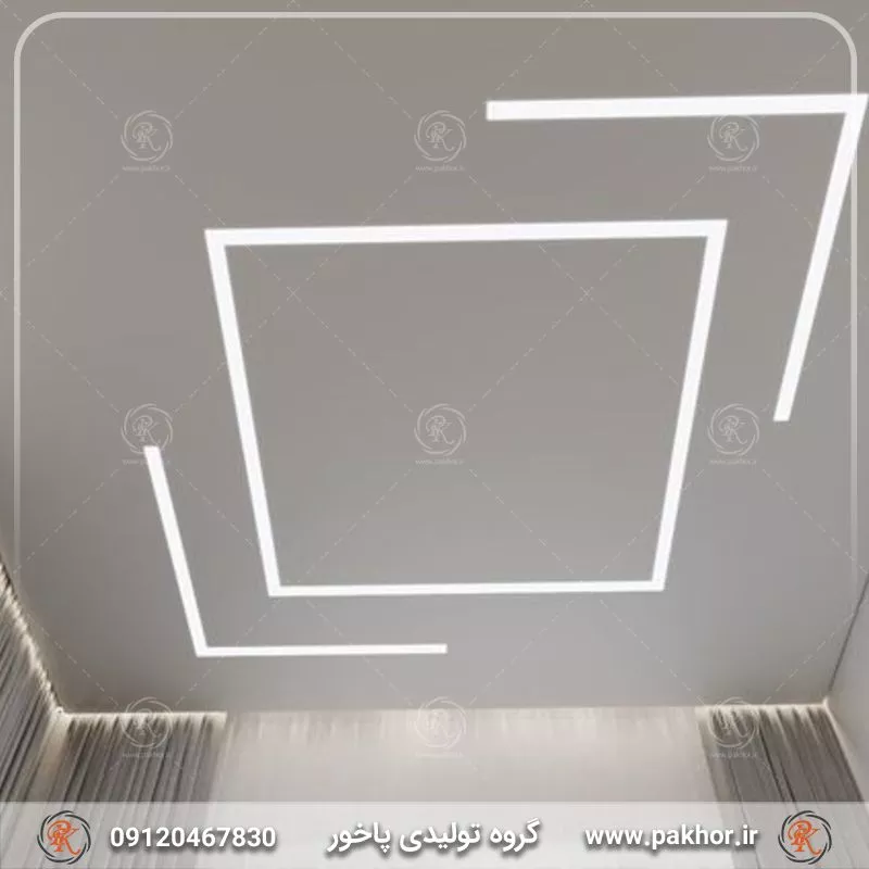 نورپردازی مدرن با کناف خطی